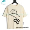 Gucci - Balenciaga Double G-B Print Short Sleeve T-shirt